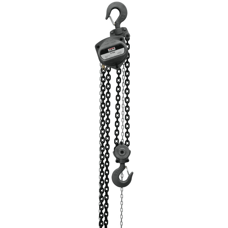 Jet JT9-101952 S90-500-20, 5-Ton Hand Chain Hoist With 20' Lift