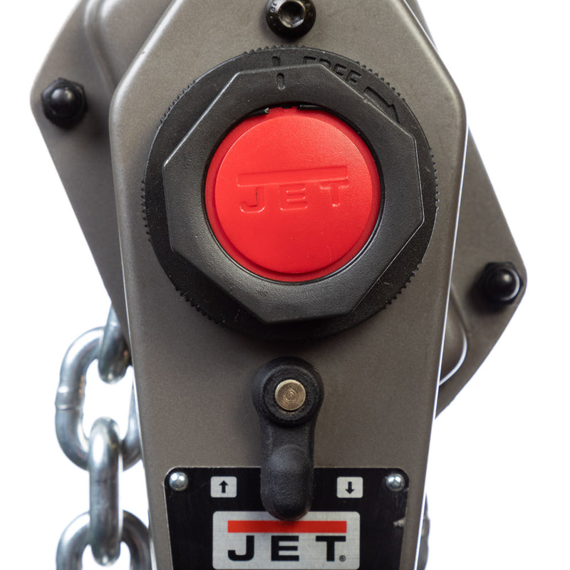 Jet 376100 JLH-75WO-5 3/4T Lever Hoist 5' Lift, Overload Protection
