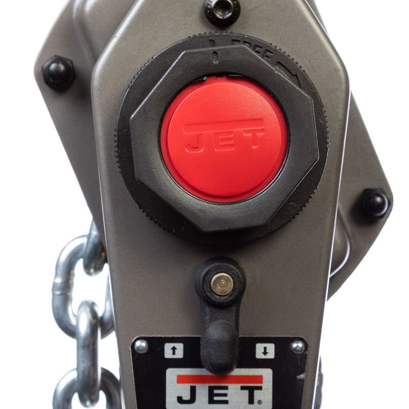 Jet 376200 JLH-100WO-5 1T Lever Hoist 5' Lift, Overload Protection