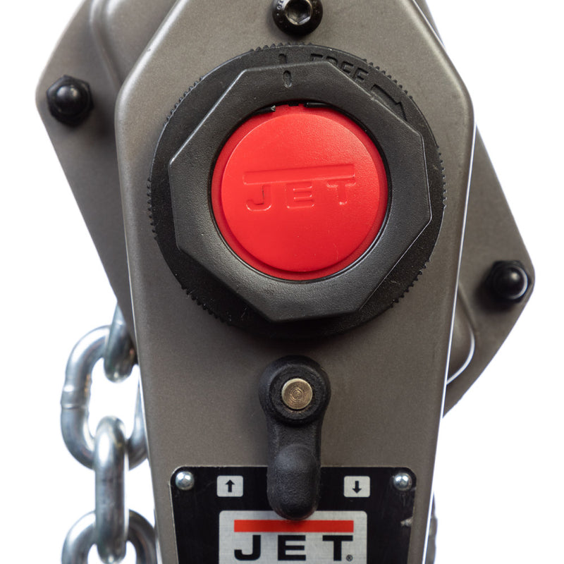 Jet 376300 JLH-150WO-5 1-1/2T Lever Hoist 5' Lift, Overload Protection