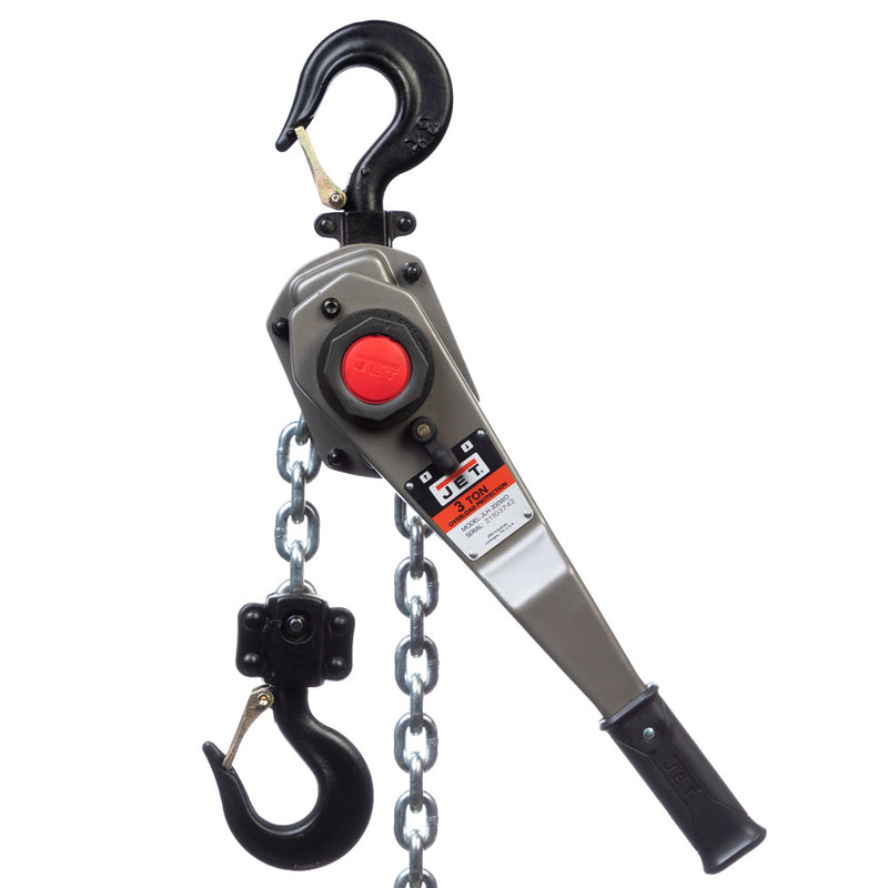 Jet 376500 JLH-300WO-5 JLH Series 3 Ton Lever Hoist, 5' Lift With Overload Protection