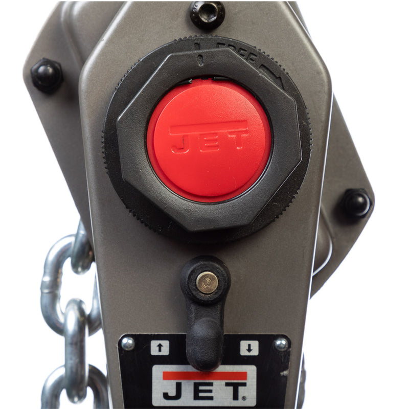 Jet 376600 JLH-600WO-5 6T Lever Hoist 5' Lift, Overload Protection