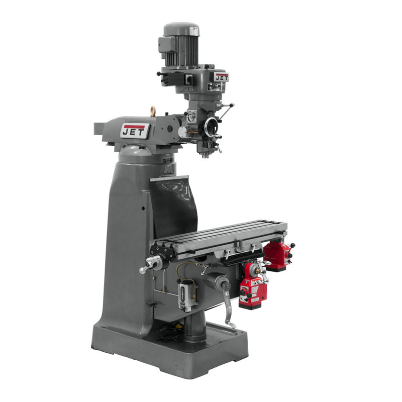 Jet 690097 JTM-1 Mill With X and Y-Axis Powerfeeds