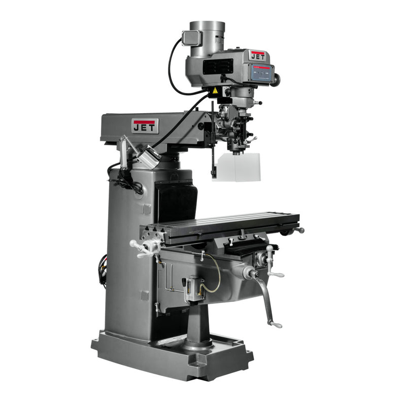 Jet 690117 JTM-1050 Mill With ACU-RITE 200S DRO With X-Axis Powerfeed