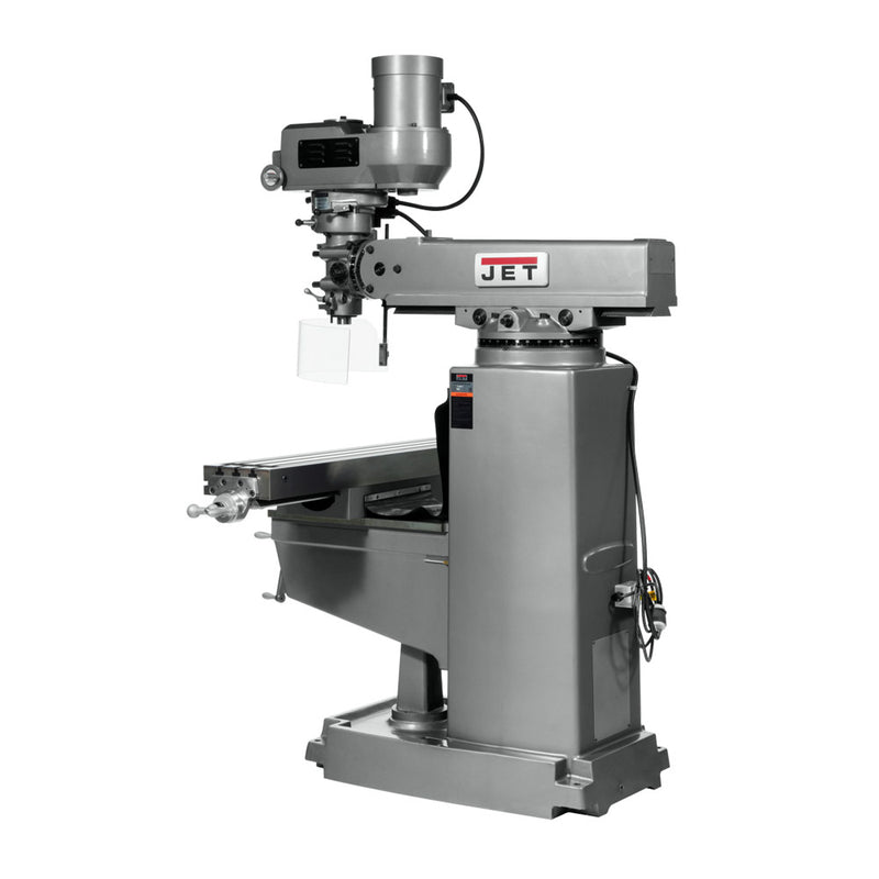 Jet 690151 JTM-1050 Mill 3-Axis ACU-RITE 200S DRO (Quill) X Y-Axis Feed Draw Bar