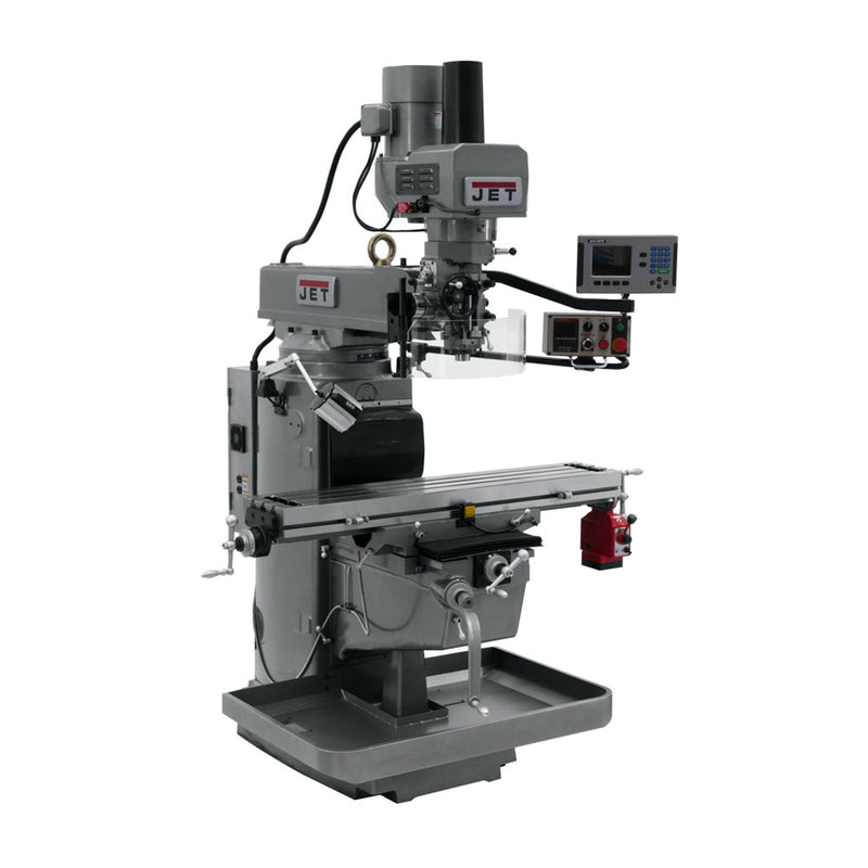 Jet 690630 JTM-1050EVS2 Mill With 3-Axis Quill, Acu-Rite 200S, X Powerfeed, Air Powered Draw Bar