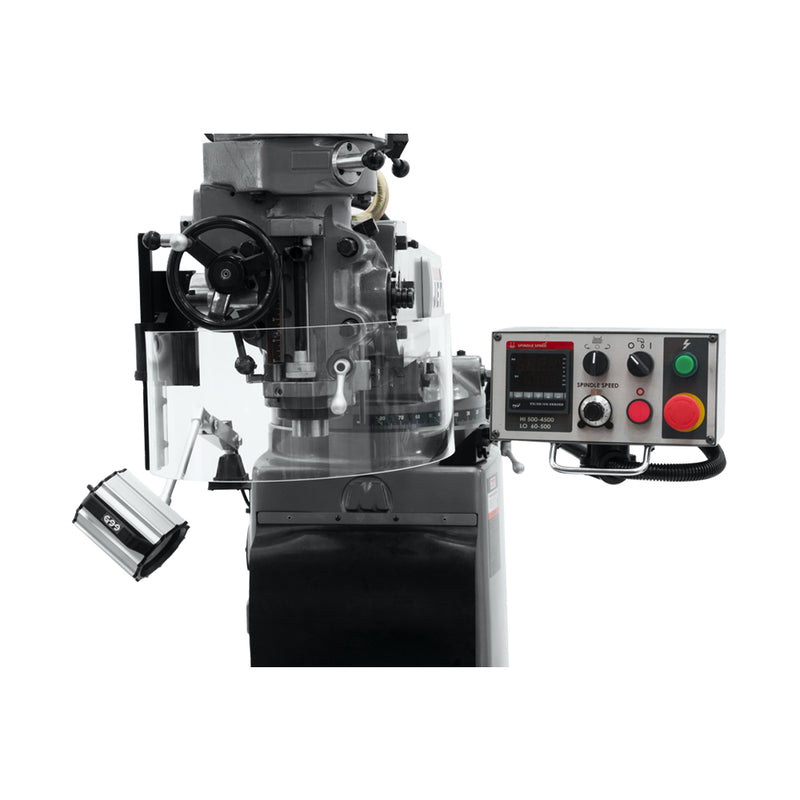 Jet 690631 JTM-1050EVS2/230 Mill With 3-Axis Acu-Rite 200S DRO (Quill) With X and Y-Axis Powerfeeds