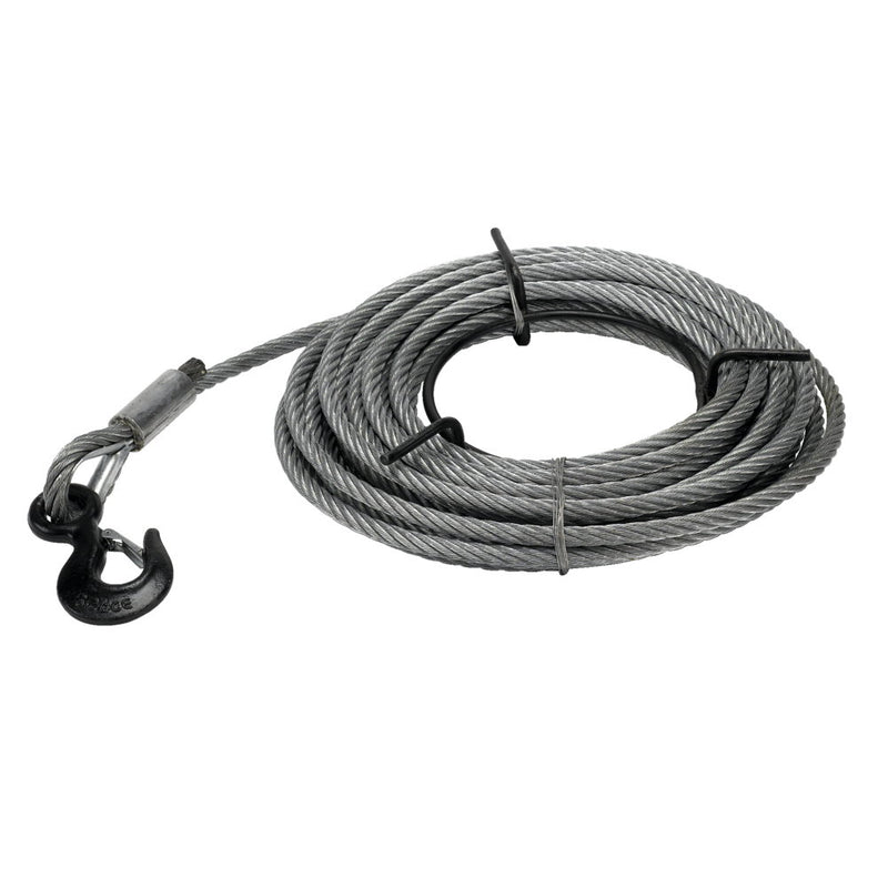 Jet 286514 1-1/2-Ton 7/16" Wire Rope 66 Feet