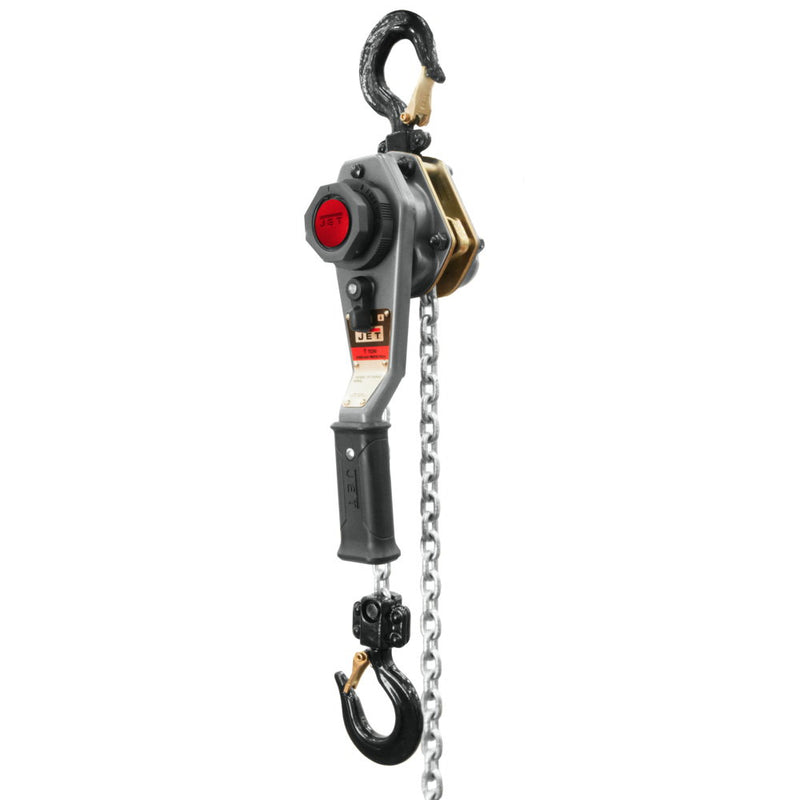 Jet 376201 JLH-100WO-10 JLH Series 1 Ton Lever Hoist, 10' Lift with Overload Protection