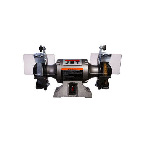 Jet 577126 JBG-6W Shop Grinder with Grinding Wheel and Wire Wheel