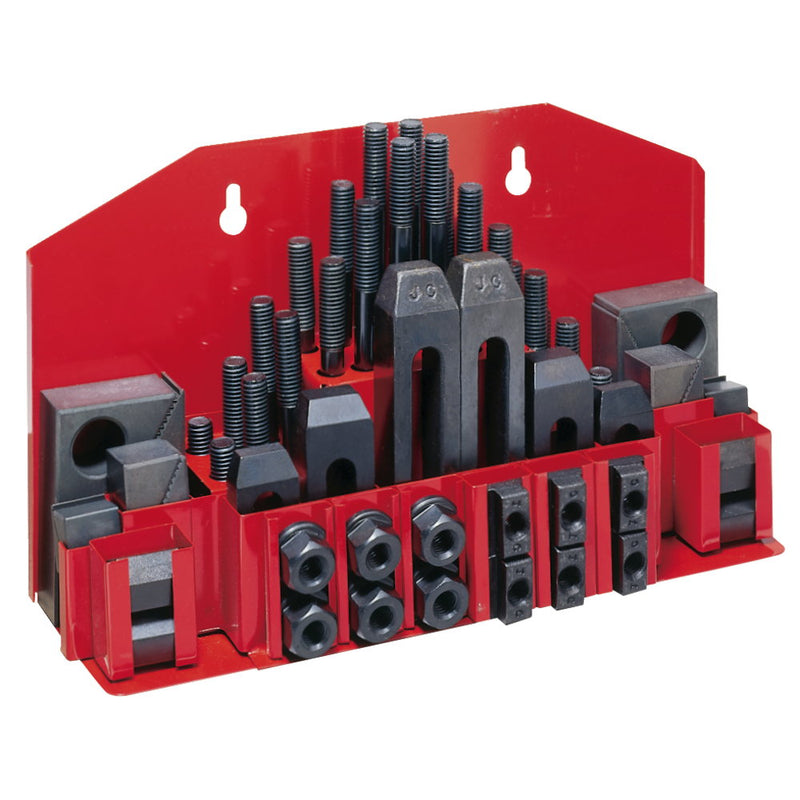 Jet 660012 CK-12, 52-Piece Clamping Kit with Tray for 5/8" T-Slot