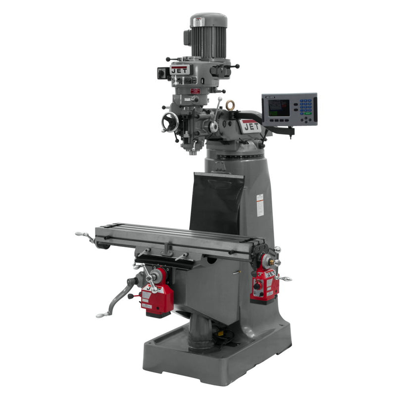 Jet 690161 JTM-1 Mill With ACU-RITE 200S DRO With X and Y-Axis Powerfeeds