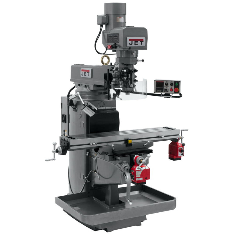Jet 690603 JTM-1050EVS2/230 Mill With X and Y-Axis Powerfeeds