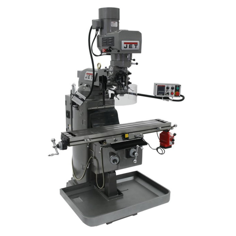 Jet 690619 JTM-1050EVS2/230 Mill With Acu-Rite 200S DRO With X-Axis Powerfeed