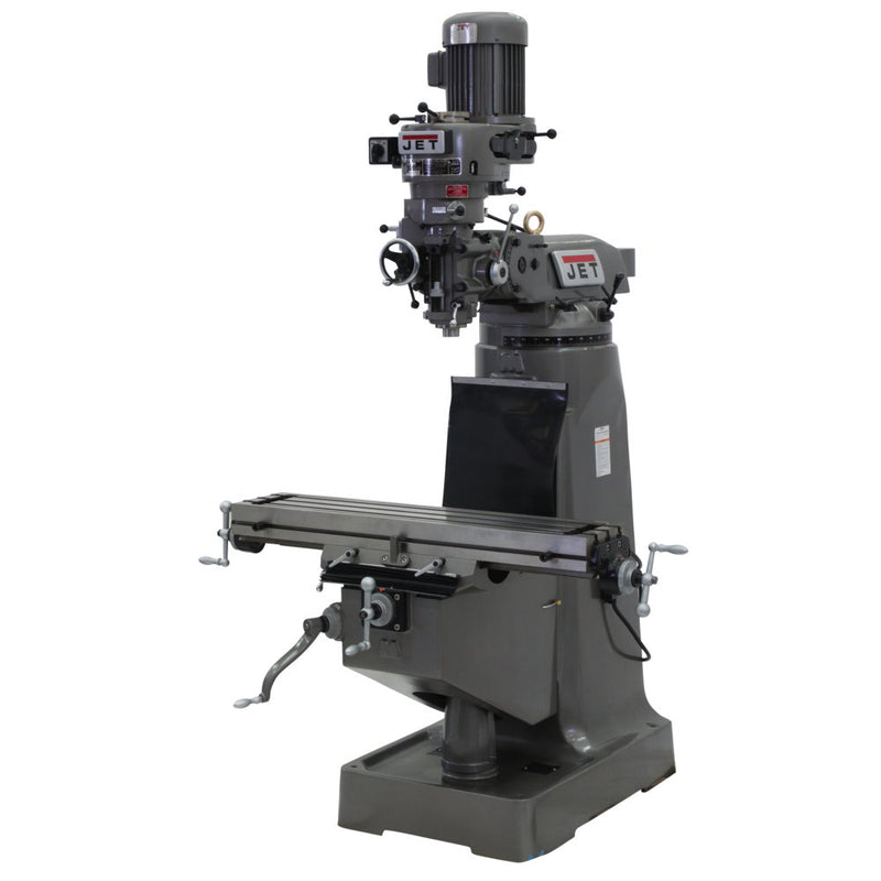 Jet 692182 JTM-1 Mill With 3-Axis Newall DP500 DRO (Knee)